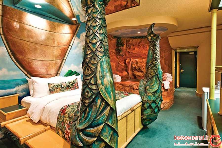 فانتزی لند ، هتلی با عجیب ترین اتاق ها در کانادا
