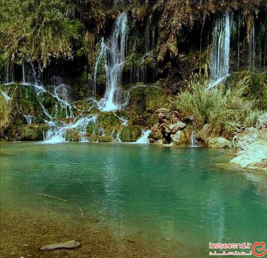 آبشار فدامی تجسم عینی زیبایی داراب