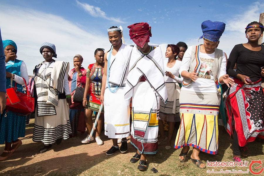 رسم عروسی در آفریقای جنوبی