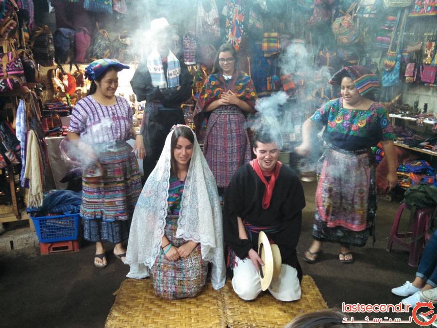 رسم عروسی در گواتمالا