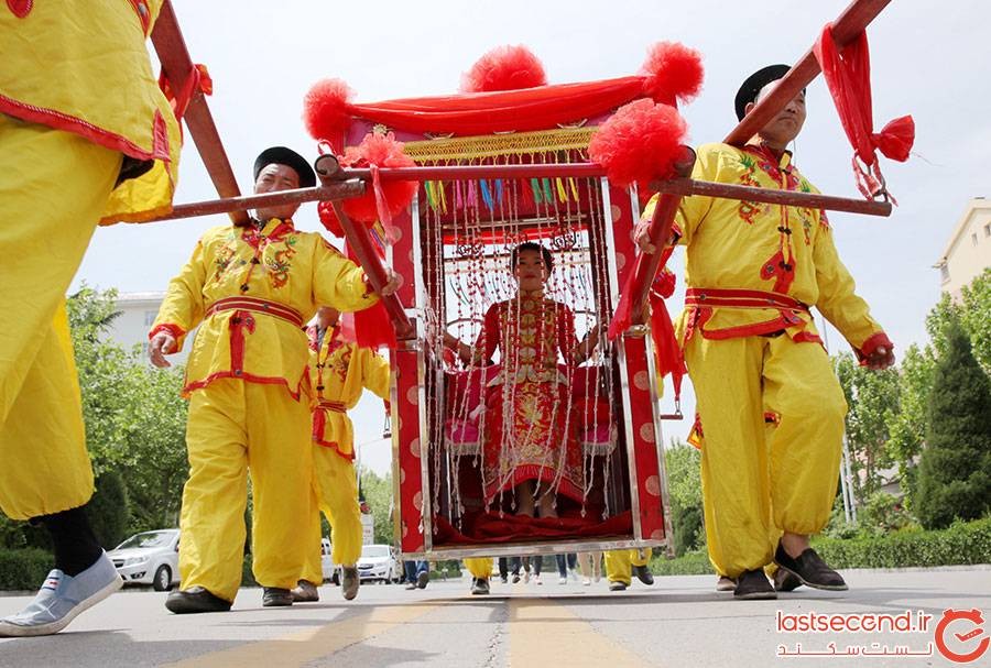 رسم عروسی در چین